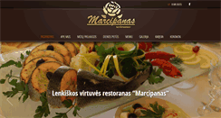 Desktop Screenshot of marcipanas.lt